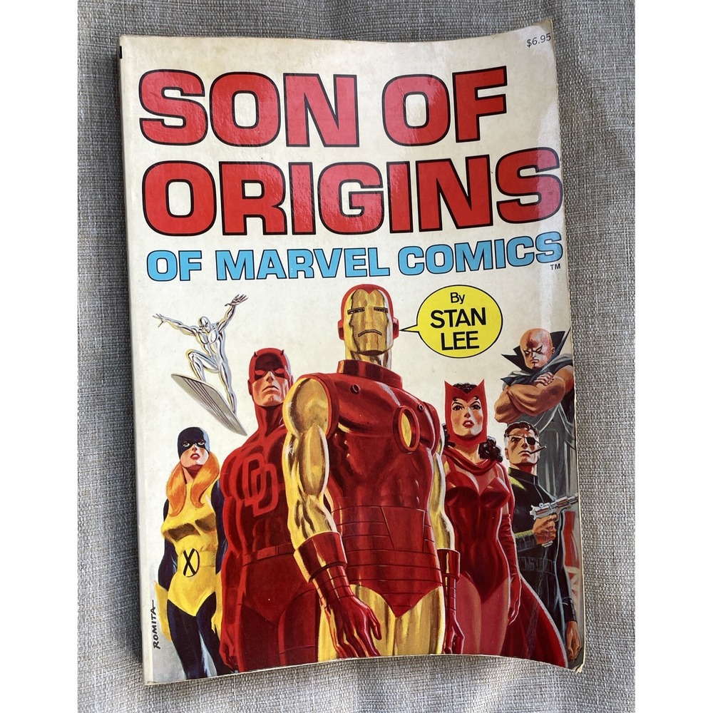 Son Of Origins Softcover - Marvel Comics 1975 - Stan Lee - First Printing!